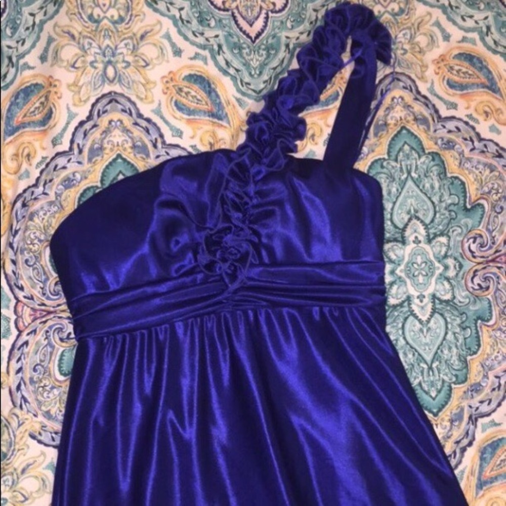 Ruffle Formal Dress